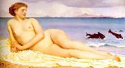Lord Frederic Leighton Actaea, the Nymph of the Shore oil painting on canvas